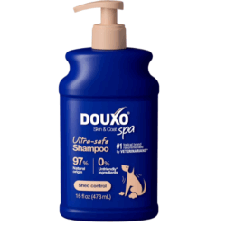 douxo ultra salfe shampoo shed control