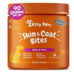 Zesty Paw's Skin & Coat Bites