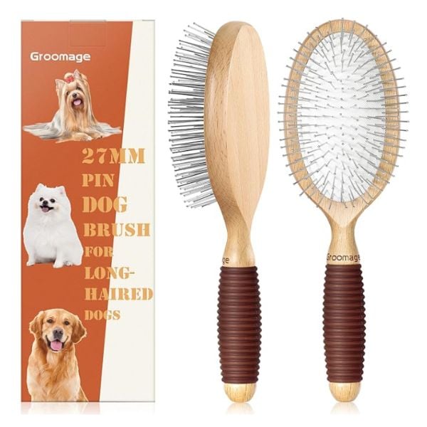 Groomage pin brush product.