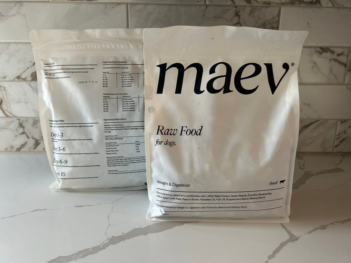 maev beef raw dog food
