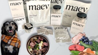 maev dog food sally ingredients