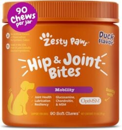 zesty paws hip joint mobility
