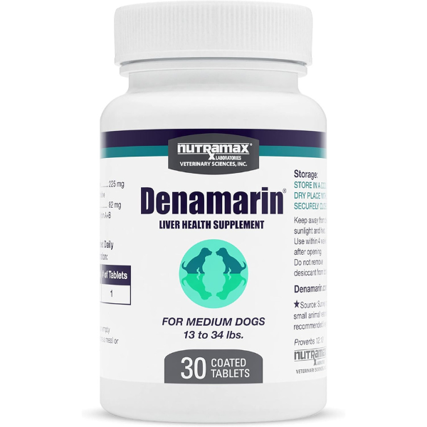 Nutramax Denamarin liver supplement for dogs