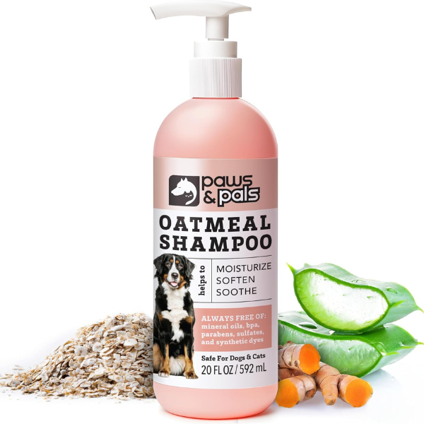 paws and pals oatmeal shampoo