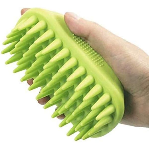 ZOOPOLR Pet Silicone Shampoo Brush
