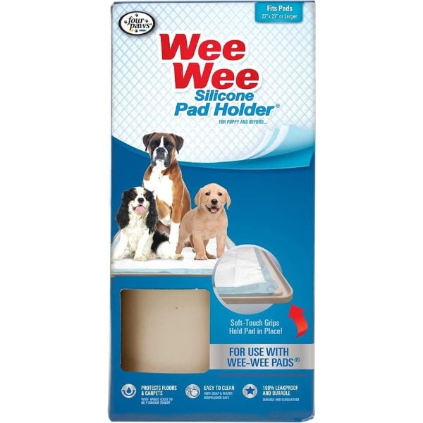 Four Paws Wee Wee Silicone Pad Holder