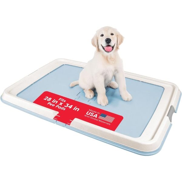 IRIS Large Puppy Pad Holder Tray