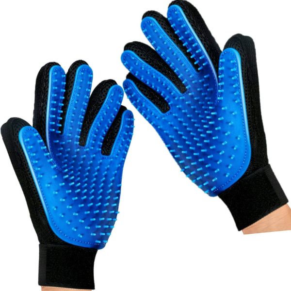Mr. Peanut’s Hand Gloves Dog Grooming & Shedding Aid