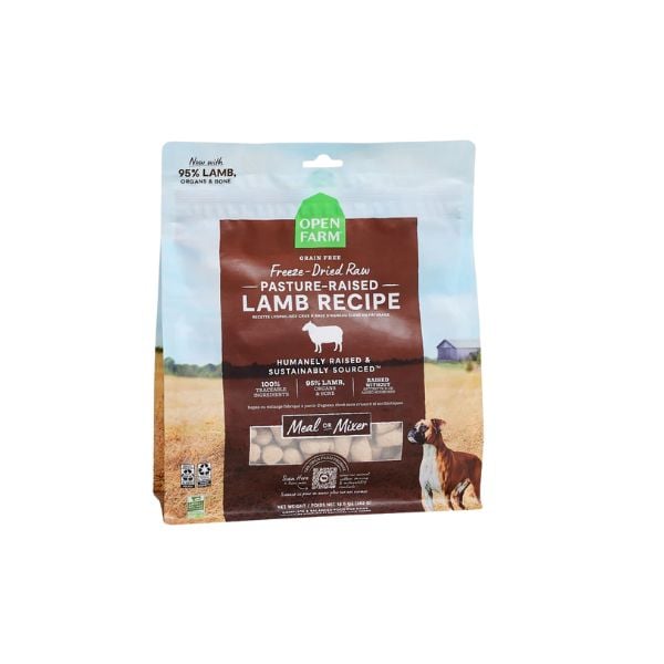 open farm freeze dried lamb