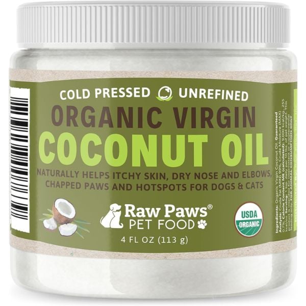 Raw Paws Virgin Organic Coconut Oil