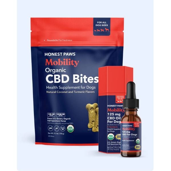 Honest Paws CBD oil and treats