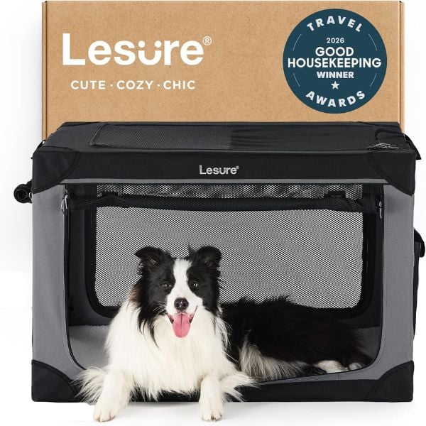 lesure travel pet crate