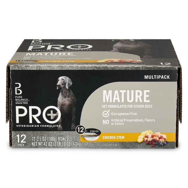 Pure Balance Pro+ Mature Wet Dog Food 