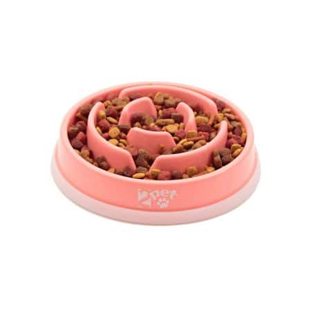 2PET slow feed dog bowl