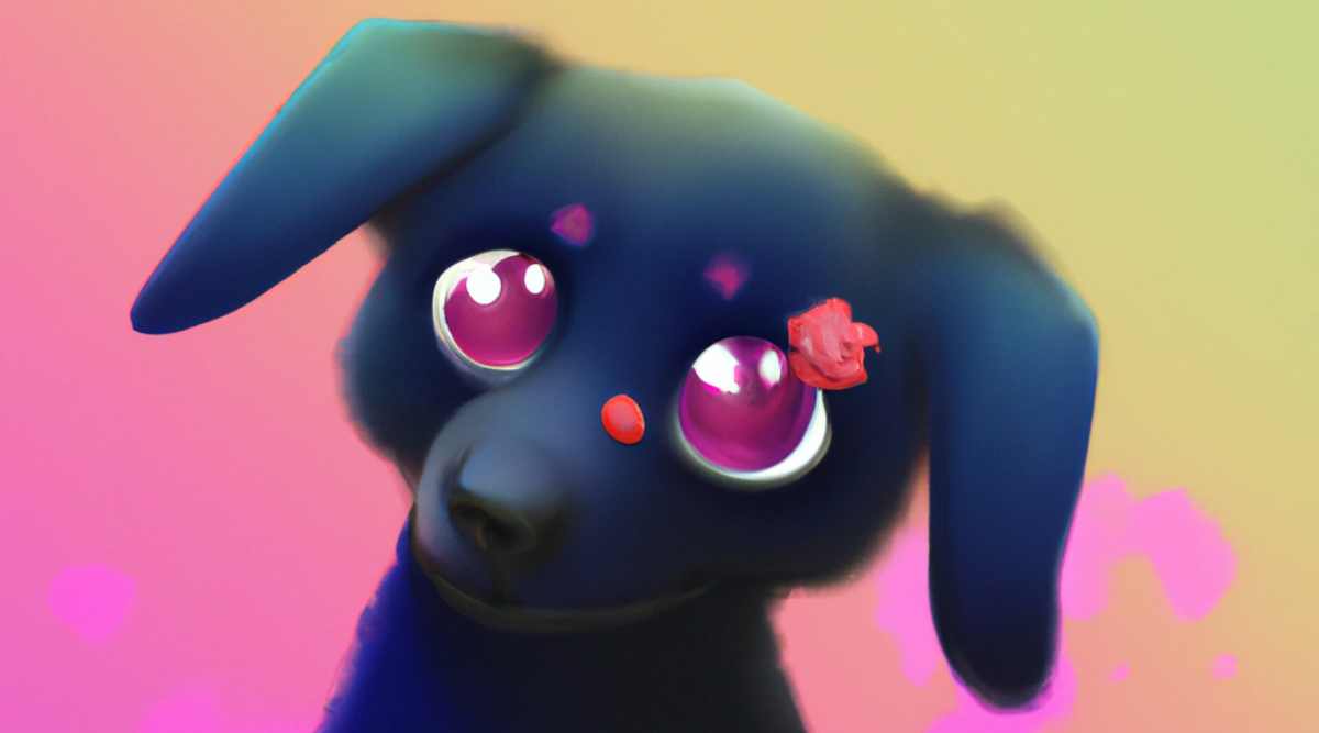 Anime dog