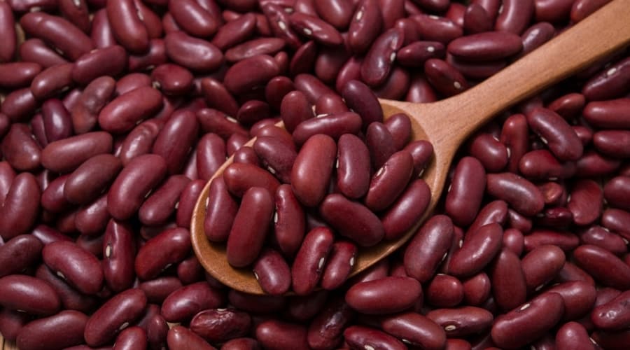 Close Up Image of Kidney Beans