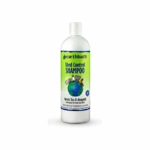 Earthbath shed control dog shampoo.