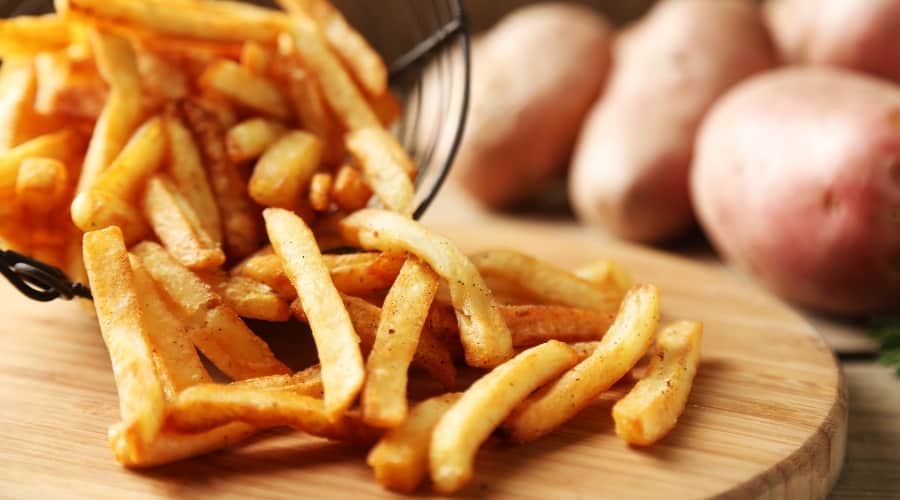 Frites in a Basket