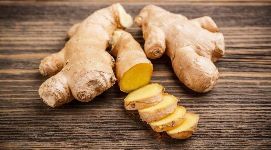 Ginger on a Table