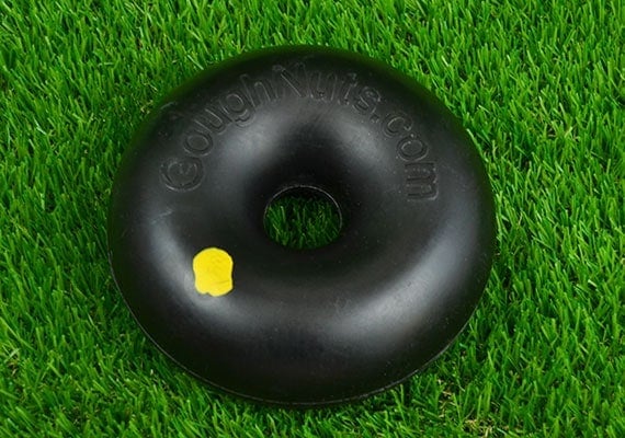 Goughnuts Extreme 50 black rubber chew ring