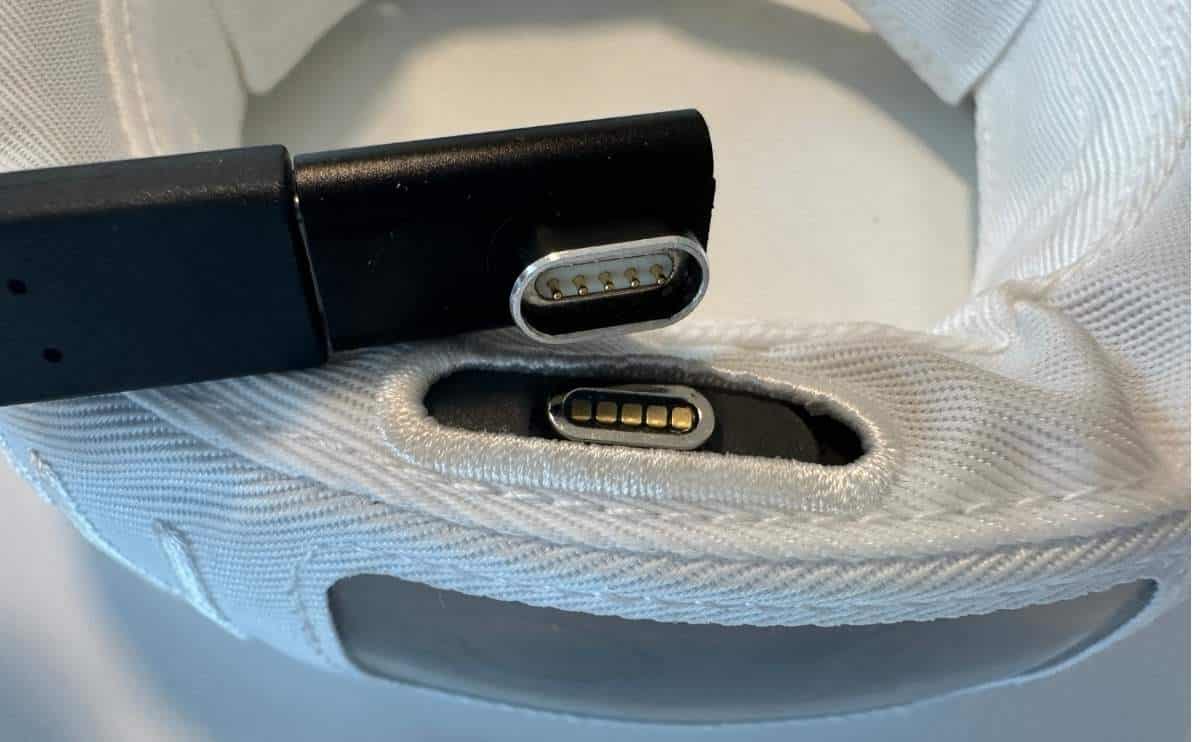 Halo Collar 3 charging port