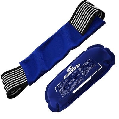 Ice wrap with replaceable gel ice pack