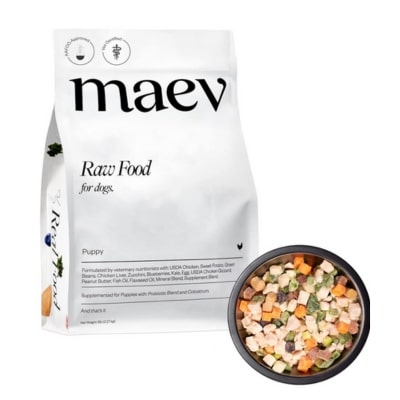 Maev raw dog food for puppies jpg