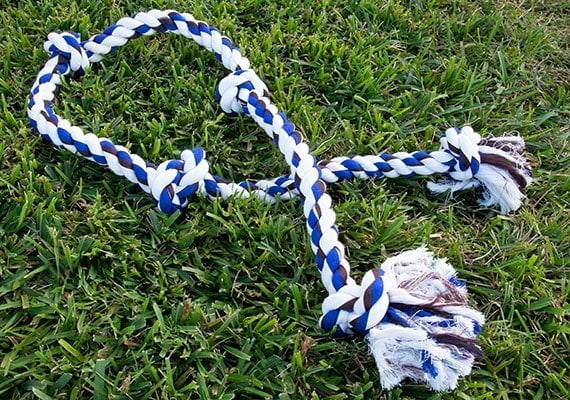 Mammoth Cottonblend Floss 5 knot extra large rope toy