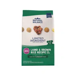 Natural Balance Limited Ingredient Lamb & Brown Rice Small Breed Bites 