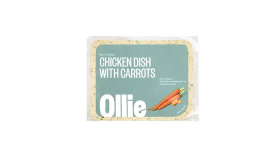 Ollie chicken fresh dog food