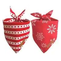 Realeaf Holiday Dog Bandanas