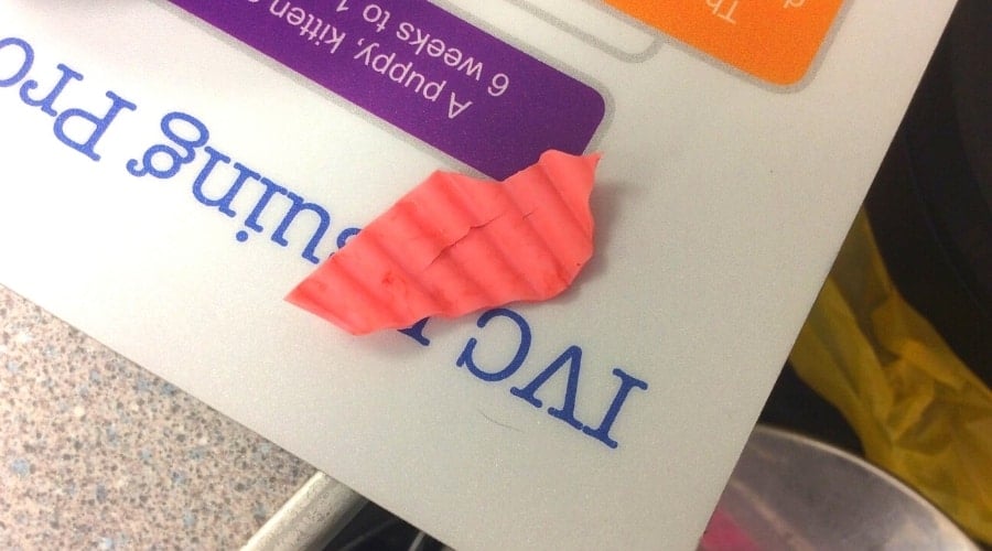 Silicone Cupcake Wrapper Removed