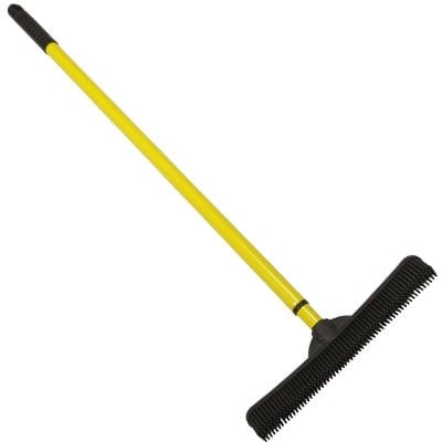 Sweepa Rubber Pet Hair Broom best for dog hair