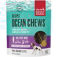 The Honest Kitchen Beams Ocean Chews Wolffish Skin Dog Treats