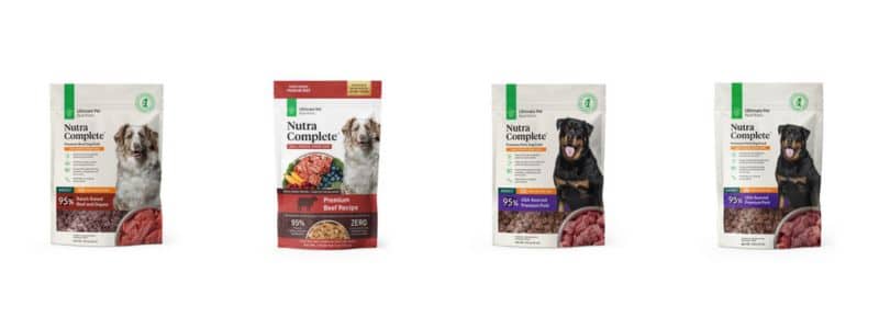Ultimate Pet Nutrition dog food.