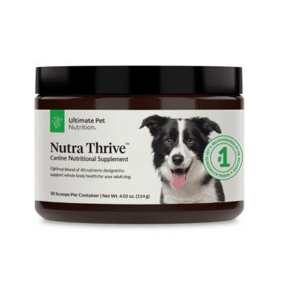Ultimate Pet Nutrition nutra thrive.