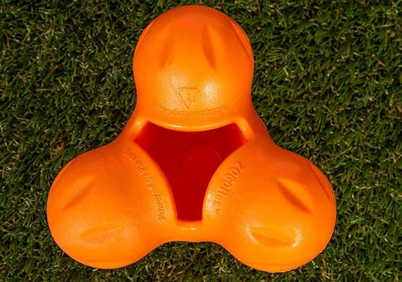 Underneath West Paw Tux Zogoflex Treat Toy
