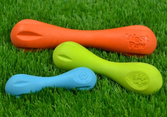 YES4QUALITY Dog Chew Toy, Rubber Bone For Aggressive Chewers, 13""x4.5"" Durable Dental Toy