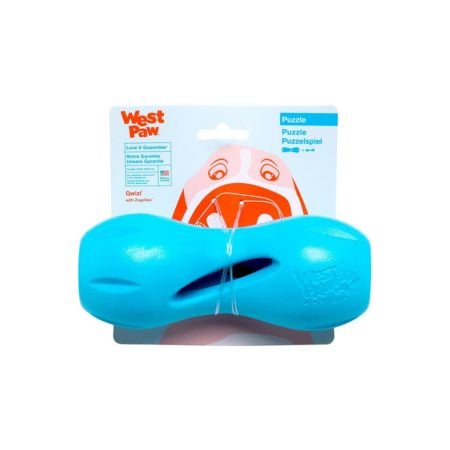 West Paw Zogoflex Qwizl Puzzle toy.