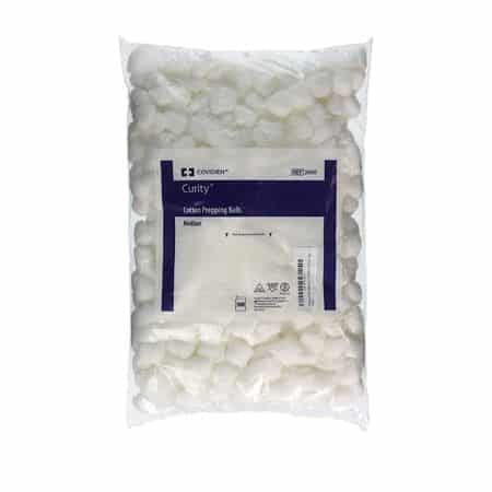 Bag of 500 count Kendall/Covidien Prepping Cotton Balls