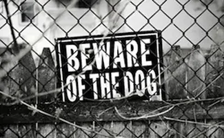 Beware of Dog Sign Beware of Dog Sign