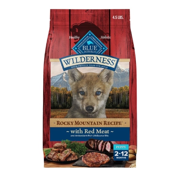 Blue Buffalo Wilderness Rocky Mountain Recipe Puppy.