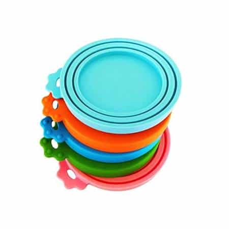 BPA-free silicone pet can lids