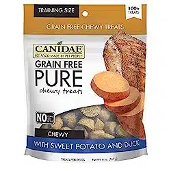 canidae chewy sweet potato and duck treats
