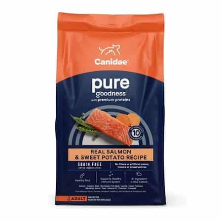 Canidae Pure Salmon & Sweet Potato.