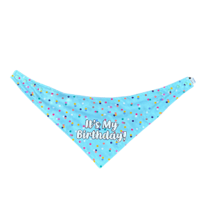 Canine Journal dog birthday bandana