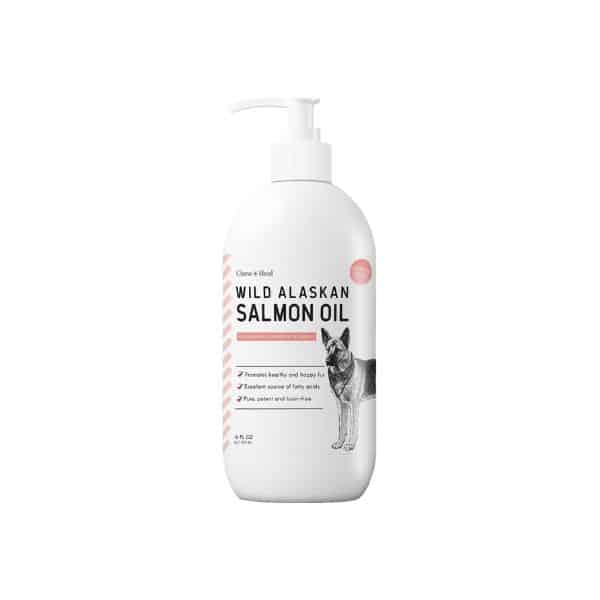 Chew + Heal Pure Salmon Oil Liquid Supplement 