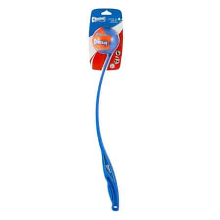Chuckit! Pro 25 Dog Ball Launcher – 64cm Heavy-Duty Fetch Toy For Medium Dogs, Boosts Throwing Distance, Includes Tennis Ball