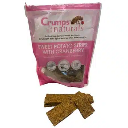 crumps naturals sweet potato strips for dogs