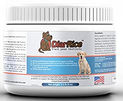 DiarRice Probiotic for Dog Diarrhea, Bloating, Gas, and Stomach Discomfort.